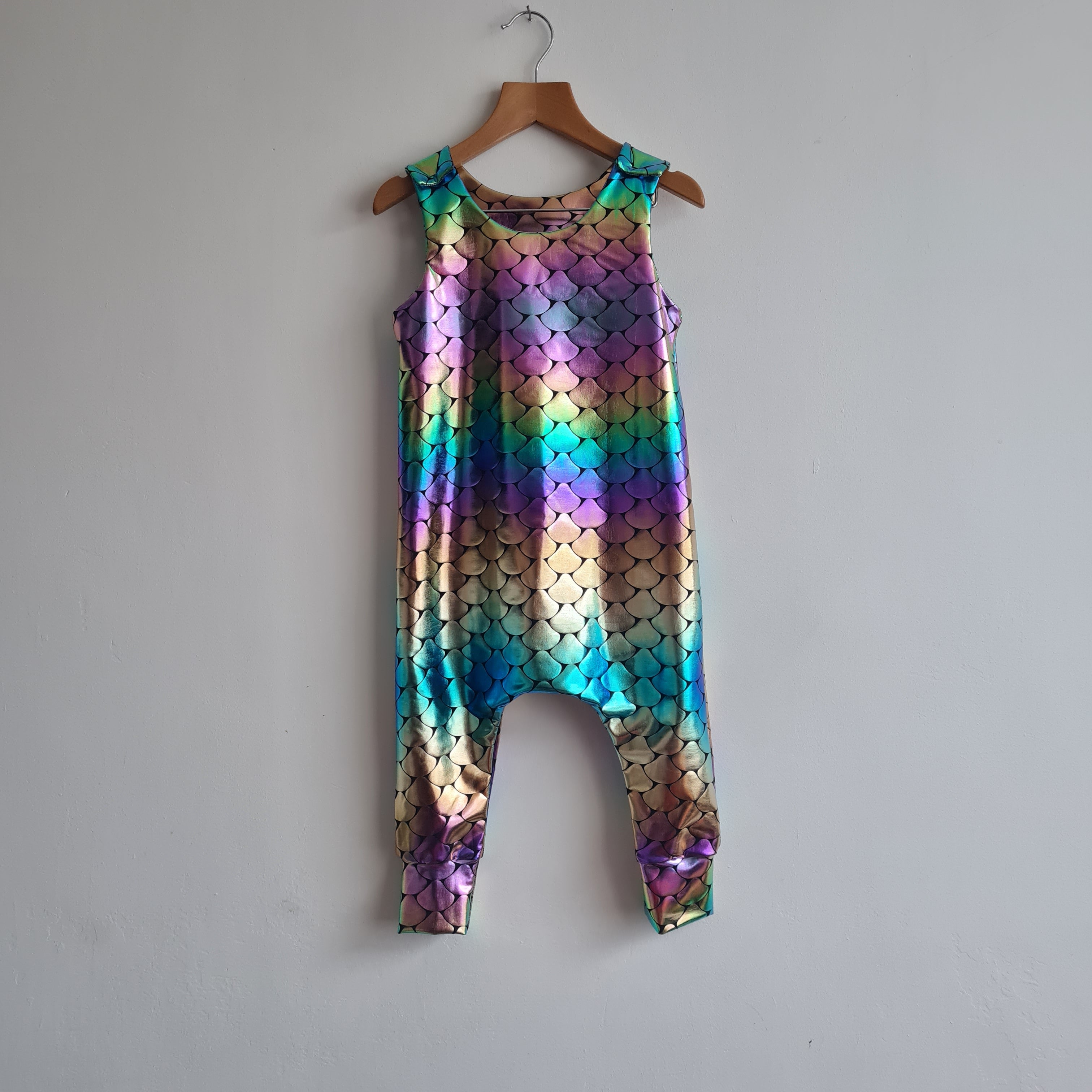 'Merpeople' Kids Festival Romper