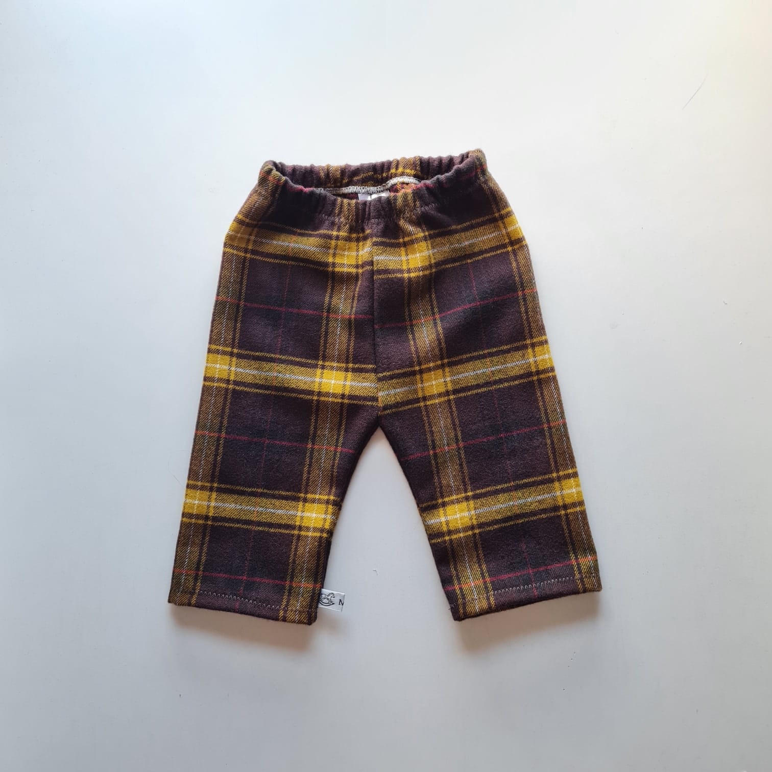 Boy's Check Trousers