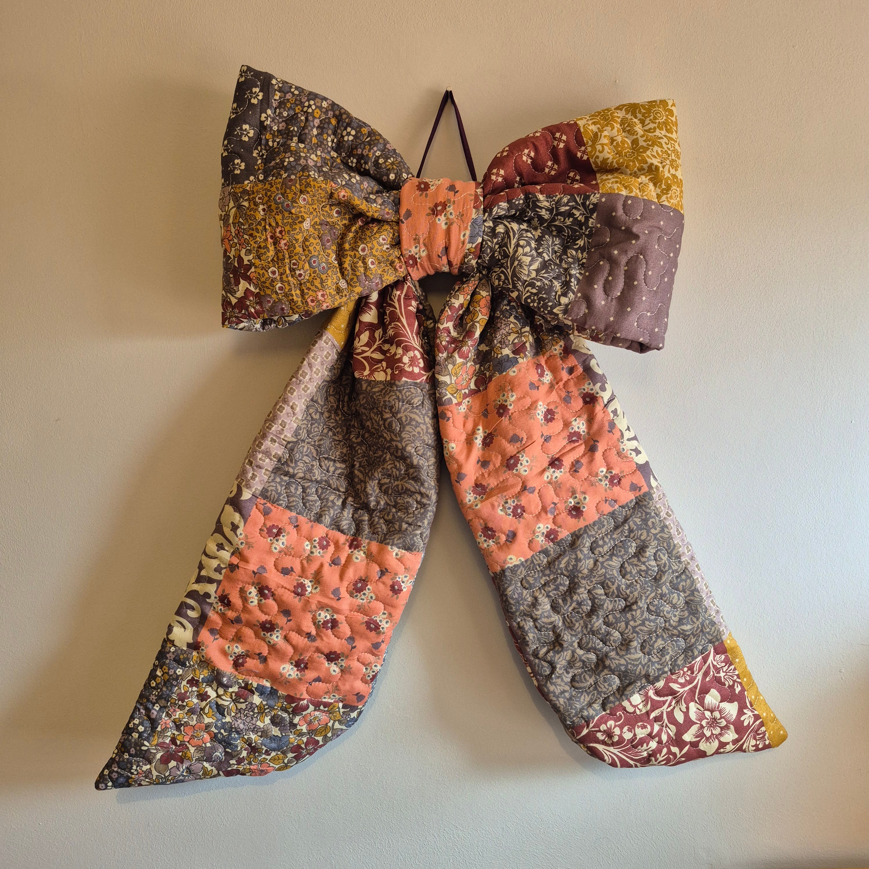 Patchwork Decorative Large Bow