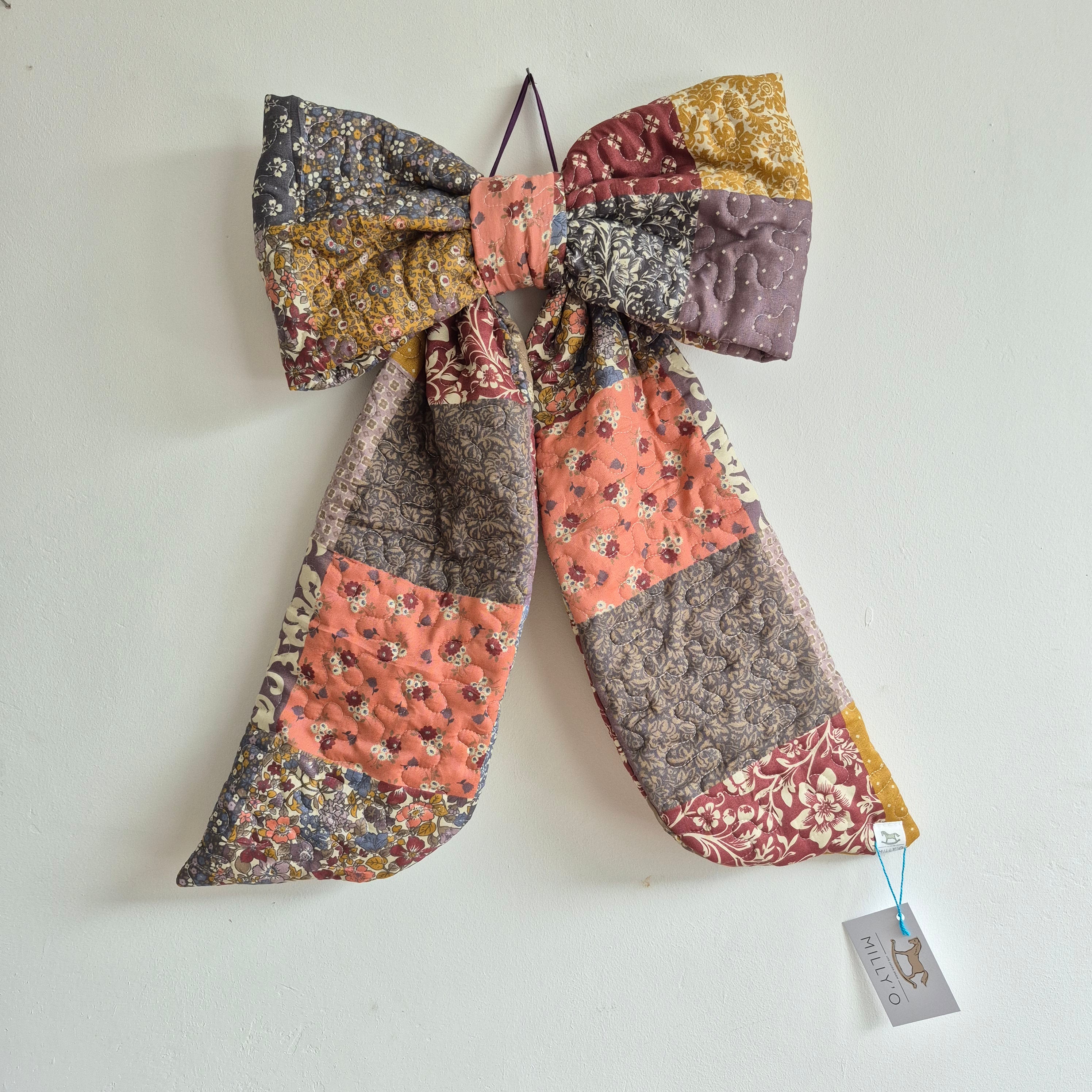 Patchwork Decorative Large Bow