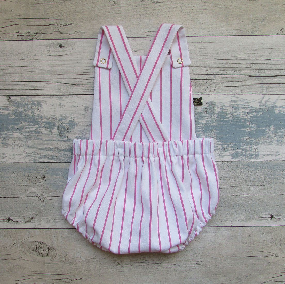 Candy stripe summer romper