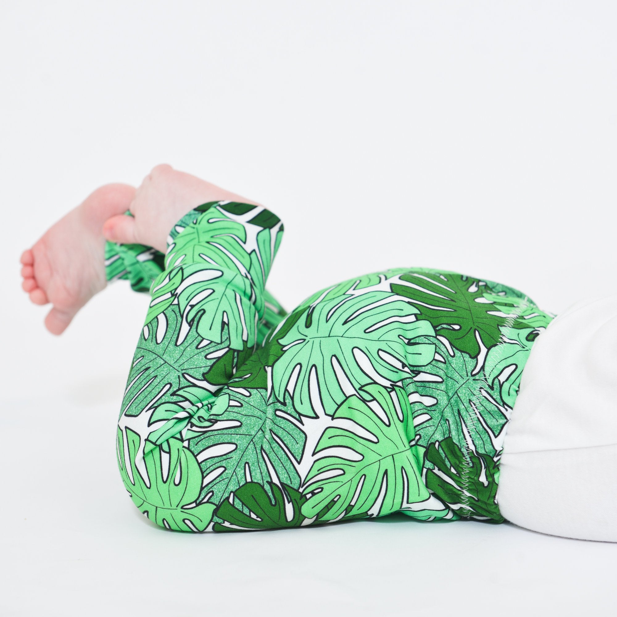 Monstera Leaf Baby Leggings