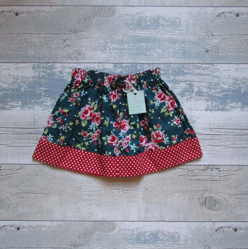 Girls floral skirt